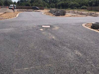 tarmac base course completed